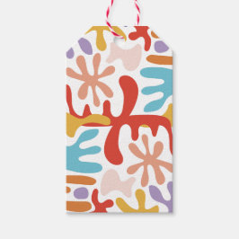 Moderne Abstrakte Farben Geschenkanhänger