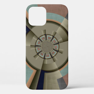 Moderne Abstrakte Farbharmonie Fraktal Kunst Grafi Case-Mate iPhone Hülle