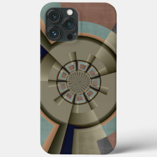 Moderne abstrakte Farbharmonie Fraktal Kunst Grafi Case-Mate iPhone Hülle