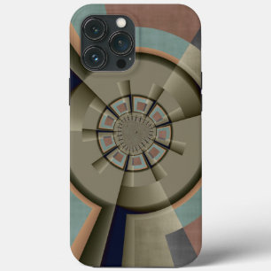 Moderne abstrakte Farbharmonie Fraktal Kunst Grafi Case-Mate iPhone Hülle