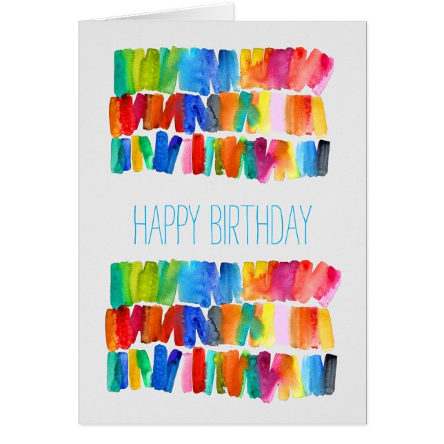 Moderne abstrakte Farbrippen (Vorne)