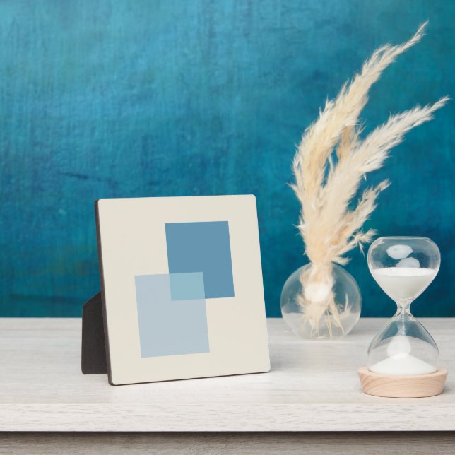 Moderne Abstrakte Farbtöne, Minimalistisches Desig Fotoplatte (InSitu)