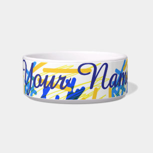 Moderne Abstrakte festliche Paint Splash Napf