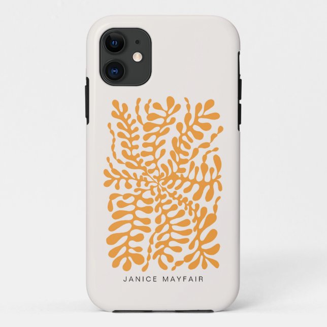 Moderne Abstrakte Geometrie Muster Moderne Kunst Case-Mate iPhone Hülle (Rückseite)
