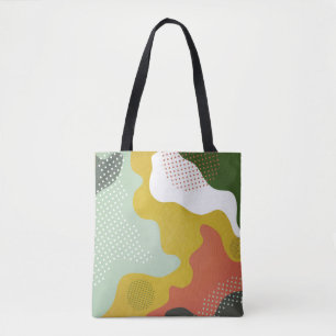 Moderne abstrakte geometrische Komposition mit Dek Tasche