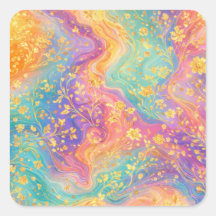 Moderne abstrakte Glitter-Blumen-Monogramm-Design 