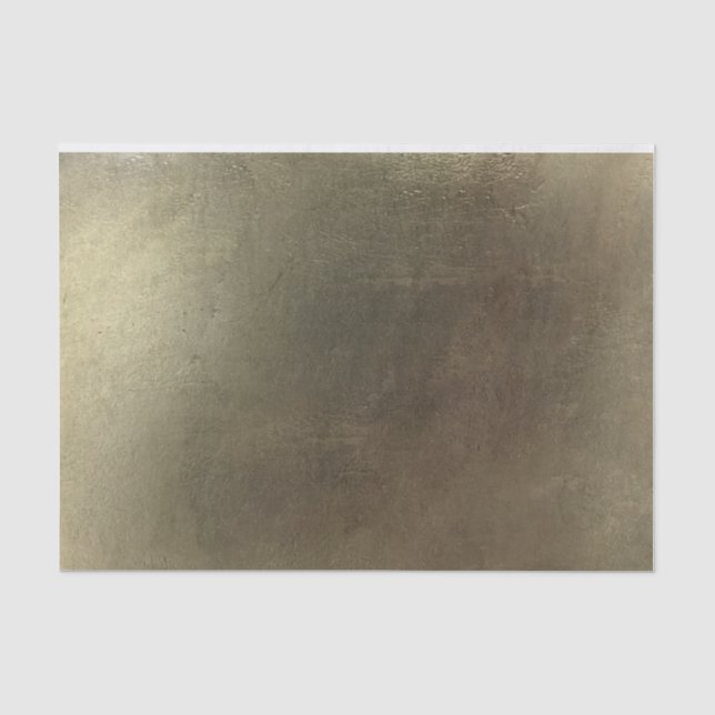 Moderne Abstrakte Goldleaf-Textur Hochzeitssonne Seidenpapier (Vorderseite)
