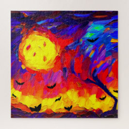 Moderne Abstrakte Halloween-Nacht