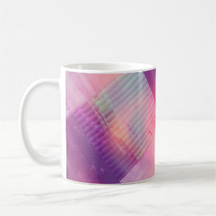 Moderne abstrakte Hintergrund-Digitalillustration. Kaffeetasse