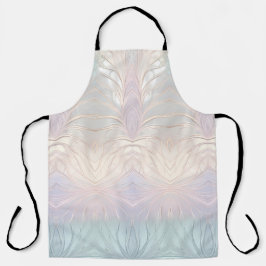 Moderne Abstrakte irideszierende Schürze