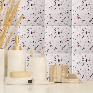 Moderne Abstrakte italienische Terrazzo Seamless M Fliese