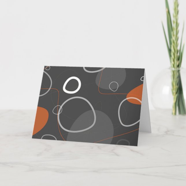 Moderne Abstrakte Karte (Vorderseite)