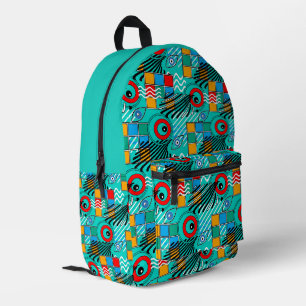 Moderne abstrakte kreative mehrfarbige Muster Bedruckter Rucksack