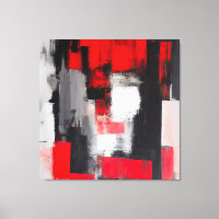 Moderne Abstrakte Kunst - Aggressive 0001 Print