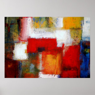 Moderne abstrakte Kunst Drucke Poster