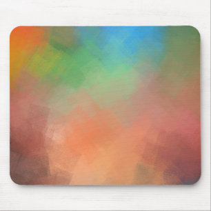 Moderne Abstrakte Kunst Elegante Farbenfrohe Vorla Mousepad