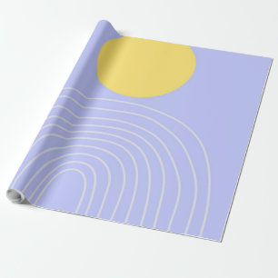 moderne abstrakte Kunst Geschenkpapier