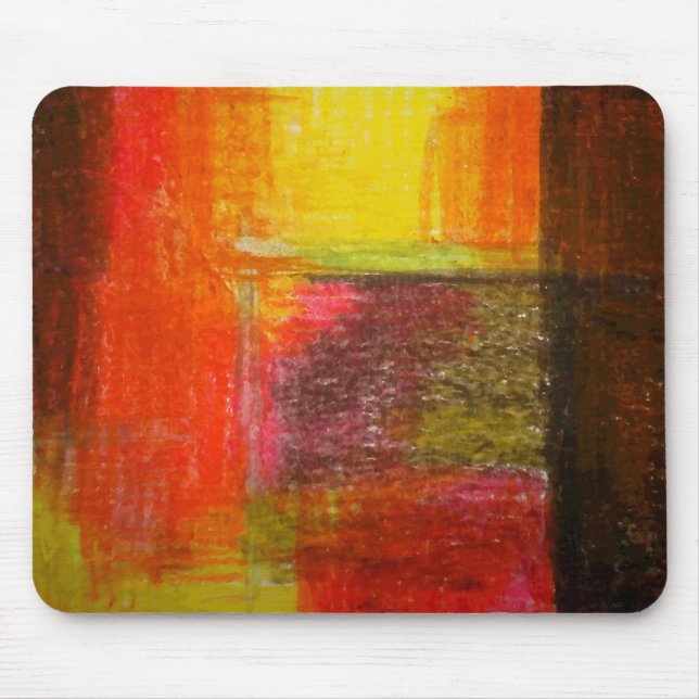 Moderne Abstrakte Kunst Mousepad (Vorne)