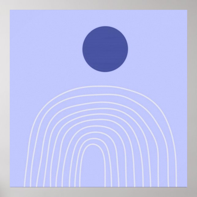 moderne abstrakte Kunst Poster (Vorne)