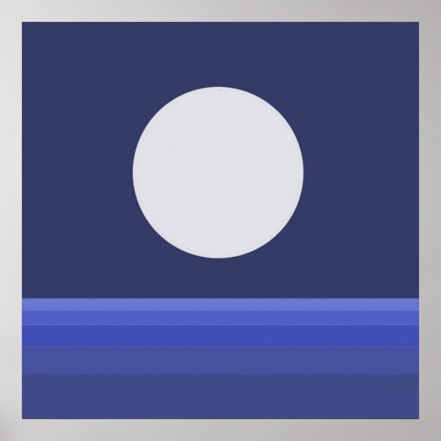 moderne abstrakte Kunst Poster (Vorne)