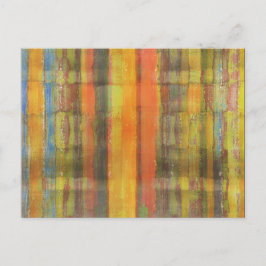 Moderne Abstrakte Kunst Postkarte