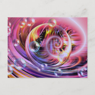 Moderne Abstrakte Kunst Postkarte