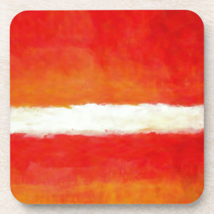 Moderne Abstrakte Kunst - Rothko Style Untersetzer