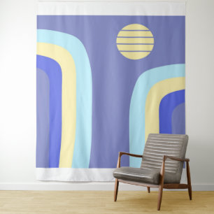 moderne abstrakte Kunst Wandteppich