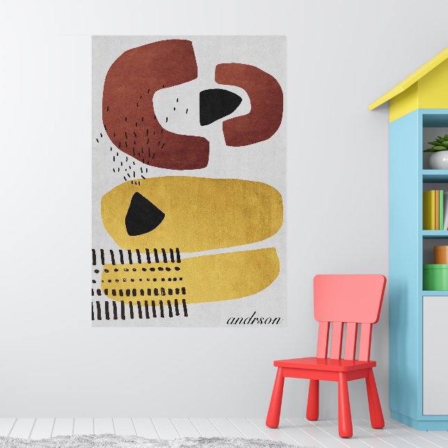Moderne Abstrakte Kunstdrucke Poster (Kinderzimmer 1)