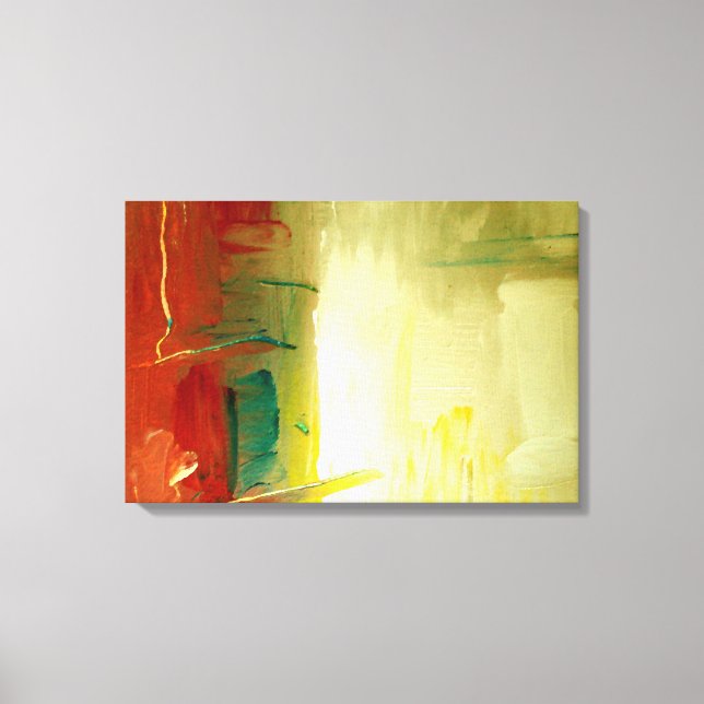 Moderne Abstrakte Kunstgalerie Leinwanddruck (Vorderseite)