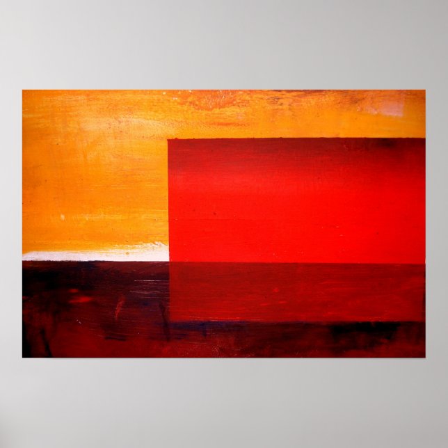 Moderne Abstrakte Kunstposter - Moderne Kunstdruck Poster (Vorne)