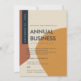 MODERNE ABSTRAKTE KUNSTSTRECKENKONFERENZ EINLADUNG