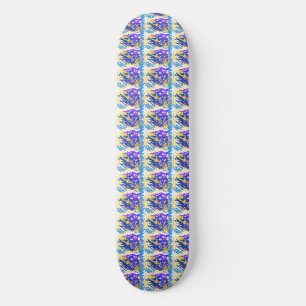 Moderne Abstrakte Lackschicht Skateboard