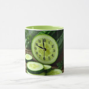 Moderne abstrakte Linienkunst Schwarze Tasse Min