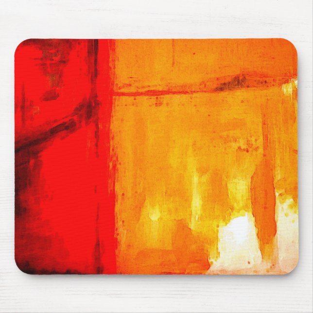 Moderne Abstrakte Malerei Mousepad (Vorne)