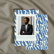 Moderne abstrakte Muster-Abschlussankündigung 