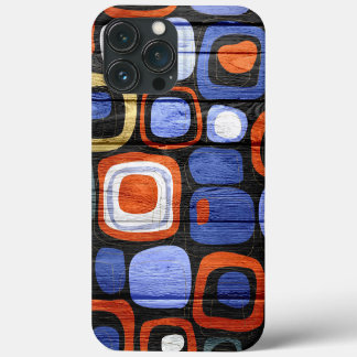 Moderne abstrakte Pastell-Holz-Optik Case-Mate iPhone Hülle