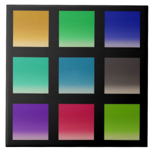 Moderne abstrakte Quadrate Muster Fliese