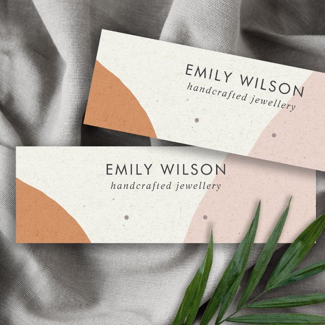 Moderne Abstrakte Rostblütenkunst Mini Visitenkarte (Von Creator hochgeladen)