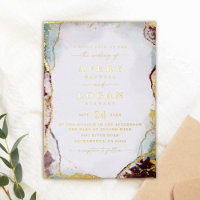 Moderne Abstrakte Rote Wasserfarbe Hochzeit Real G