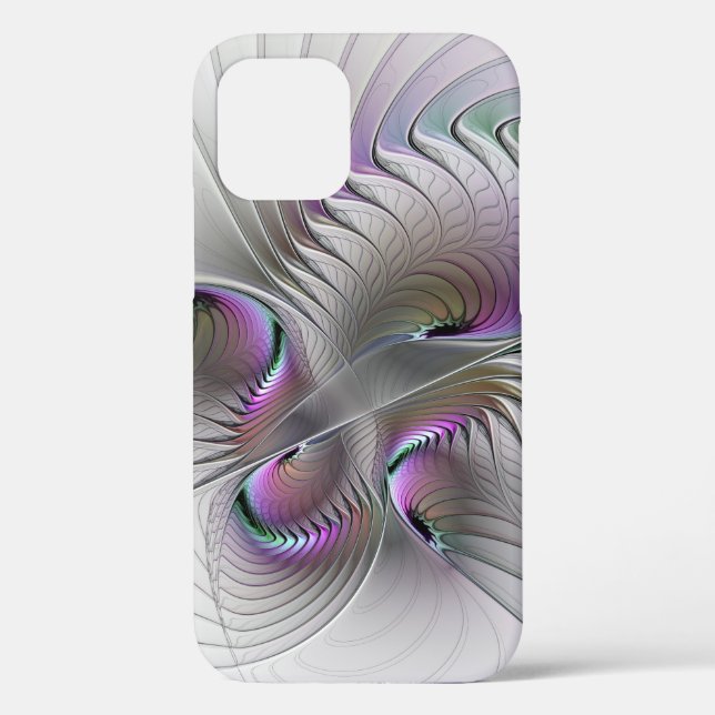 Moderne Abstrakte, schüchterne Fantasie Abbildung  Case-Mate iPhone Hülle (Rückseite)
