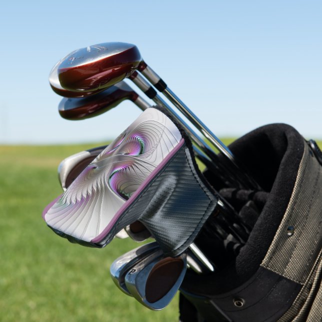 Moderne Abstrakte, schüchterne Fantasie Abbildung  Golf Headcover (In Situ)