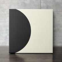 Moderne abstrakte schwarze und weiße geometrische