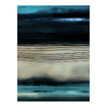Moderne Abstrakte Seascape Moderne Küstenkunst