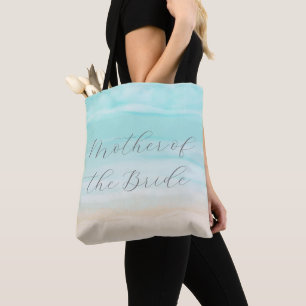 Moderne Abstrakte Strand Brautmutter Tasche
