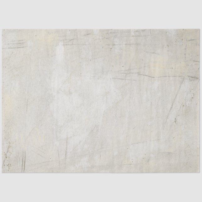 Moderne Abstrakte Textur Grau Beige Decoupage Art Seidenpapier (Vorderseite)