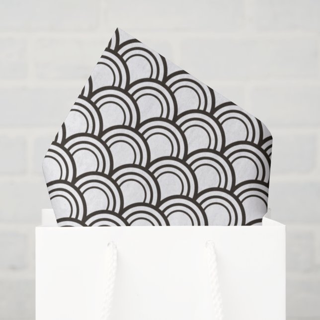 Moderne abstrakte Texturdesign Seidenpapier (Geschenk Tasche)