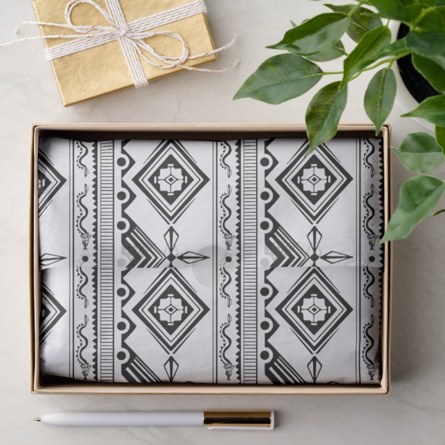 Moderne abstrakte Texturdesign Seidenpapier (Geschenk)