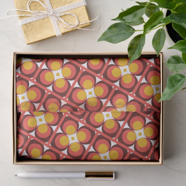 Moderne abstrakte Texturdesign Seidenpapier (Geschenk)