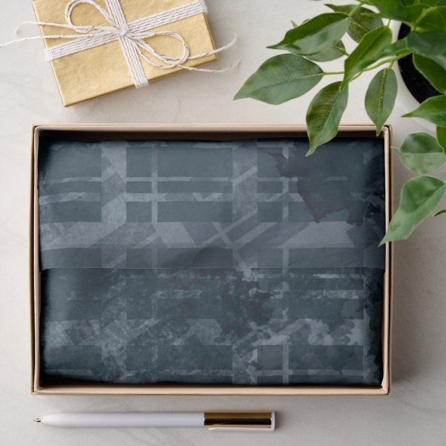 Moderne abstrakte Texturdesign Seidenpapier (Geschenk)